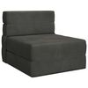 vidaXL Klappsofa Bett Dunkelgrau 70 x 80 x 60 cm Stoff