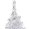 vidaXL Künstlicher Weihnachtsbaum Beleuchtung & Kugeln Silber 120 cm