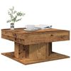 vidaXL Couchtisch Altholz-Optik 55x55x30 cm Holzwerkstoff