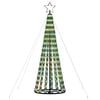 vidaXL LED Weihnachtsbaum 275 LEDs Mehrfarbig 180 cm