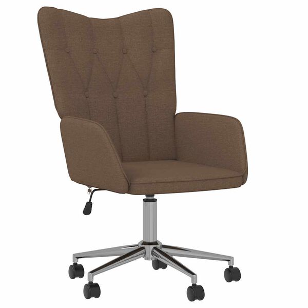 vidaXL Relaxsessel Braun Stoff