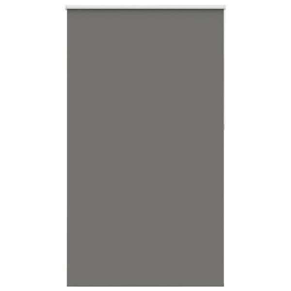vidaXL Verdunkelungsrollo Grau 120x230cm Stoffbreite 116,6cm Polyester