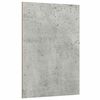 vidaXL Dekoplatten 12 stk. Beton Grau 30 x 42 x 0,27 cm Holzwerkstoff
