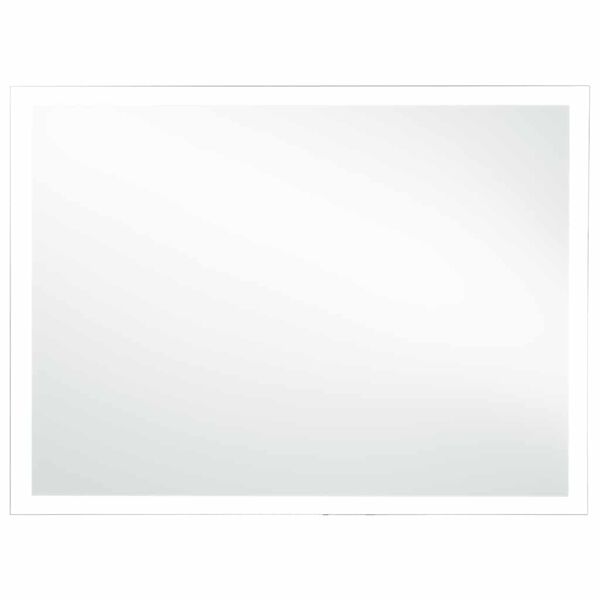 vidaXL Badezimmer-Wandspiegel mit LEDs 100x60 cm