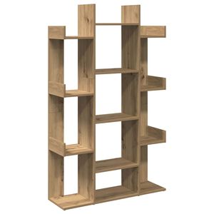 vidaXL B&uuml;cherregal Artisan-Eiche 86x25,5x140 cm Holzwerkstoff