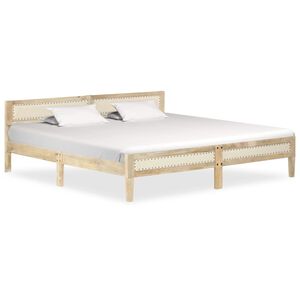 vidaXL Massivholzbett Mango 200 cm