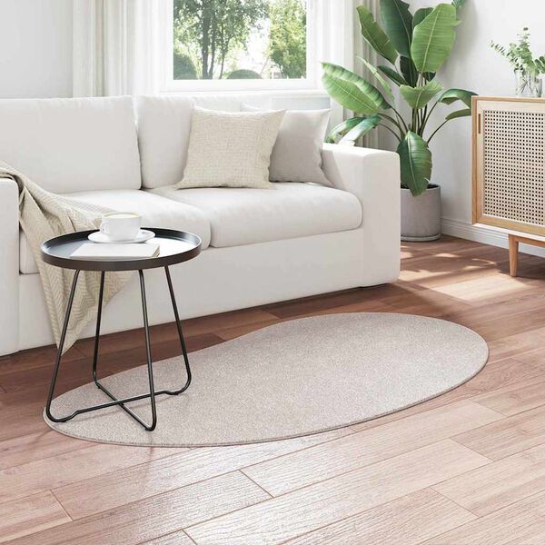 vidaXL Bereichsteppiche HUARTE Sand 80 x 150 cm Polyester