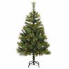 vidaXL Künstlicher Weihnachtsbaum Klappbar mit Zapfen 150 cm