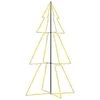 vidaXL Weihnachtsbaum in Kegelform 300 LEDs Indoor & Outdoor 120x220cm