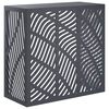 vidaXL Klimaanlagenabdeckung Anthrazit 110 x 50 x 105 cm Stahl