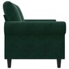 vidaXL 2-Sitzer-Sofa Dunkelgr&uuml;n 120 cm Samt