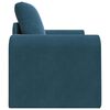 vidaXL Schlafsofa Blau 98 x 71 x 83 cm Samt