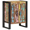 vidaXL Schuhschrank 56 x 35 x 70 cm Massivholz Altholz Mehrfarbig