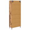 vidaXL Highboard 2 pcs Altholz Holzwerkstoff