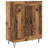 vidaXL Highboard Altholz 69,5 x 34 x 180 cm Holzwerkstoff