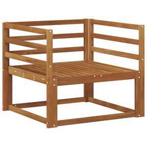 vidaXL Outdoor Mittelsofa Massivholz Akazie Natur