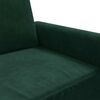 vidaXL 2-Sitzer-Sofa Dunkelgr&uuml;n 120 cm Samt