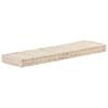vidaXL Palettenkissen Baumwolle 120&times;40&times;7 cm Beige