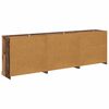vidaXL Sideboards 3 pcs Altholz 70 x 35,5 x 67,5 cm Holzwerkstoff
