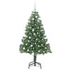 vidaXL Weihnachtsbaum mit 150 LEDs mit St&auml;nder Gr&uuml;n 150 cm PVC