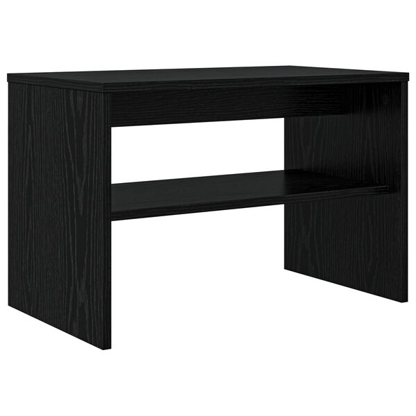 vidaXL TV-Schr&auml;nk Schwarz Eichen-Optik 60 x 35 x 40 cm Holzwerkstoff