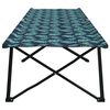 vidaXL Klapp Schlafbett fürs Camping Blattmuster 206 x 76 x 74 cm