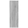 vidaXL Pflanzenst&auml;nder 2 Stk. Grau Sonoma 33x33x100 cm Holzwerkstoff