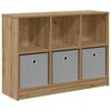 vidaXL Sideboard Artisan-Eiche 88,5 x 27,5 x 63,5 cm
