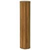 vidaXL Teppich Rechteckig Braun 80x200 cm Bambus