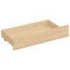 vidaXL Bettgestell mit 2 Schubladen Massivholz Kiefer 100x200 cm