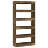 vidaXL B&uuml;cherregal/Raumteiler R&auml;uchereiche 80x30x166 cm Holzwerkstoff