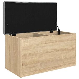 vidaXL Aufbewahrungsbank Sonoma-Eiche 82 x 42 x 45 cm Holzwerkstoff