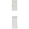 vidaXL Badezimmermöbel Set VIGO 2 pcs Antik Weiß 37 x 34 x 80 cm