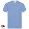 Fruit of the Loom Original T-Shirts 5 Stk. Hellblau XL Baumwolle
