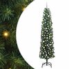 vidaXL K&uuml;nstlicher Weihnachtsbaum mit 300 LEDs mit St&auml;nder Gr&uuml;n 210 cm