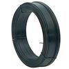 vidaXL Zaun-Bindedraht 250 m 2,3/3,8 mm Stahl Schwarzgr&uuml;n