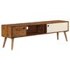 vidaXL TV-Schrank 140x30x40 cm Massivholz Akazie
