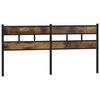 vidaXL Kopfteil R&auml;uchereiche 180 cm Eisen und Holzwerkstoff