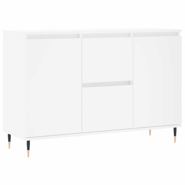 vidaXL Sideboard Wei&szlig; 101,5x35x70 cm Holzwerkstoff