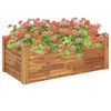 vidaXL Garten-Hochbeet 110 x 60 x 44 cm Massivholz Akazie