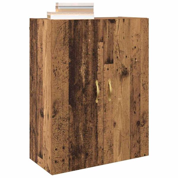 vidaXL Wandschrank 2 pcs Altholz 69,5 x 34 x 90 cm Holzwerkstoff