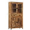 vidaXL Highboard 90x40x180 cm Massivholz Mango