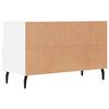 vidaXL TV-Schrank Wei&szlig; 80x36x50 cm Holzwerkstoff