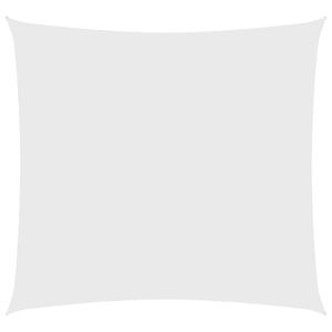 vidaXL Sonnensegel Oxford-Gewebe Quadratisch 3x3 m Wei&szlig;