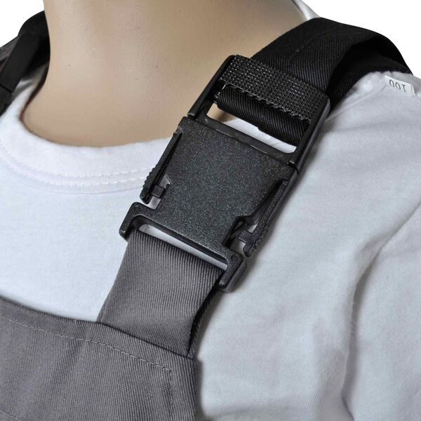 vidaXL Latzhose Grau 98 / 104