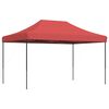 vidaXL Partyzelt 292 x 440 x 315 cm Bordeauxrot Oxford-Stoff