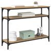 vidaXL Konsolentisch Artisan-Eiche 100 x 29 x 75 cm Holzwerkstoff