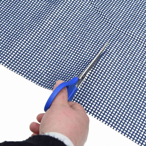 vidaXL Zeltteppich Blau 600 x 350 cm Polyester