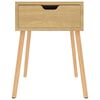 vidaXL Nachttische 2 Stk. Sonoma-Eiche 40x40x56 cm Holzwerkstoff