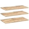 vidaXL Schweberegale 3 Stk. 60x40x2 cm Massivholz Akazie Unbehandelt